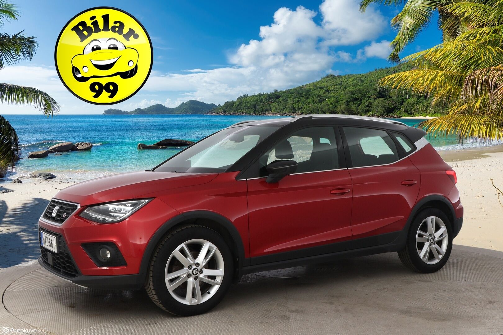 Seat Arona 2020 1,0 EcoTSI 115 FR DSG - 1Om Suomiauto / Adapt.Vakkari / KeylessGo / Digimittari / Navi / LED / Lohko & Sisäpistoke / 2x Renkaat Aluvantein!