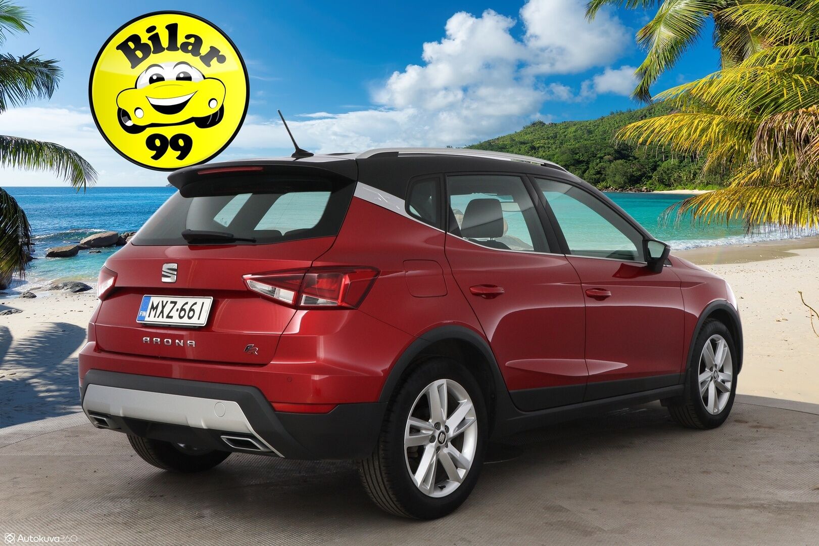Seat Arona 2020 1,0 EcoTSI 115 FR DSG - 1Om Suomiauto / Adapt.Vakkari / KeylessGo / Digimittari / Navi / LED / Lohko & Sisäpistoke / 2x Renkaat Aluvantein!