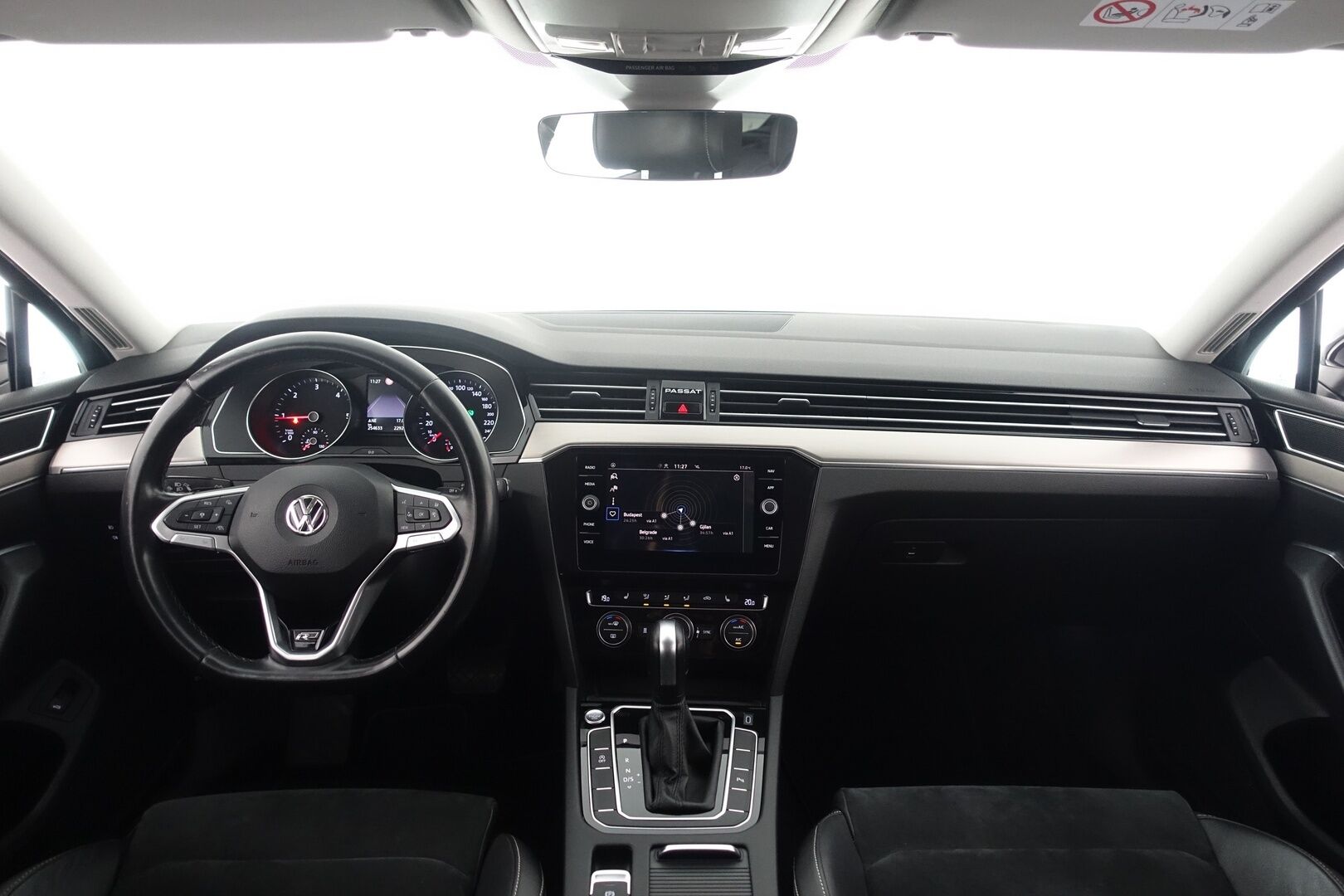 Volkswagen Passat 2020 Variant R-Line 2,0 TDI EVO SCR 110 kW DSG-automaatti * ACC  / Webasto / P.Kamera / Navi / Nahka/Alcantara * - Suomi Auto / Keyless / AppleCarPlay / 2X Renkaat & Vanteet / ALV