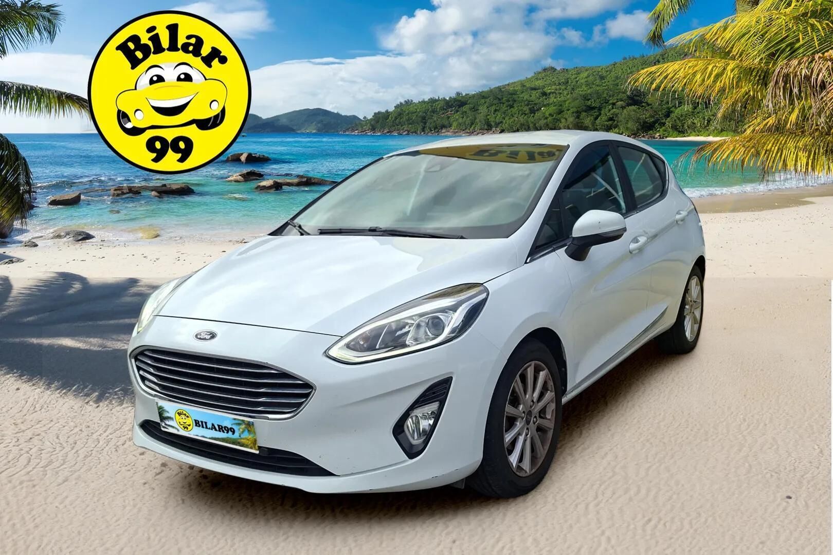 Ford Fiesta 2019 1,1 85hv M5 Titanium 5-ovinen *Yritys Outlet- Myydään vain yrityksille!* - Suomi-auto | jakopää vaihdettu | Juuri huollettu | Vakkari | Kaistavahti | Tunnelmavalaistus | Urheiluistuimet | Mäkilähtöavustin |