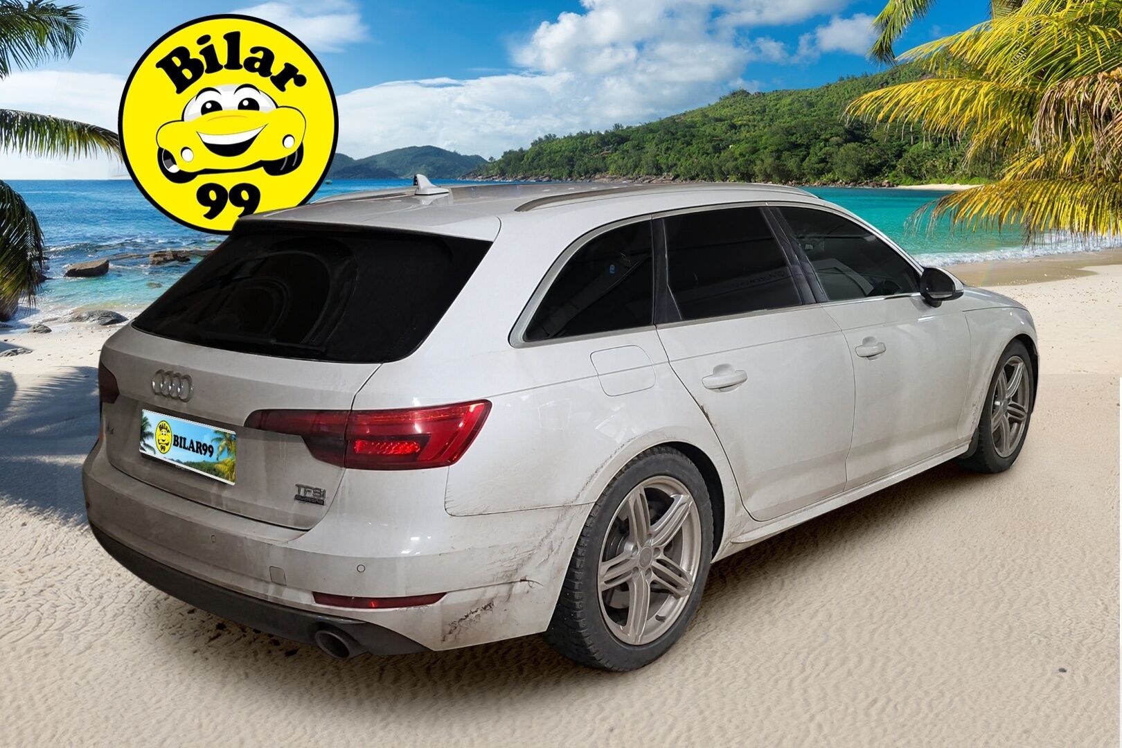 Audi A4 2016 Land of Quattro Sport Edition 2,0 TFSI 185 kW S tronic // Webasto / Vetokoukku / Bang&Olufsen / Carplay / Sporttipenkit - HULLUT JOULUT KORKOTARJOUS 2,49% 