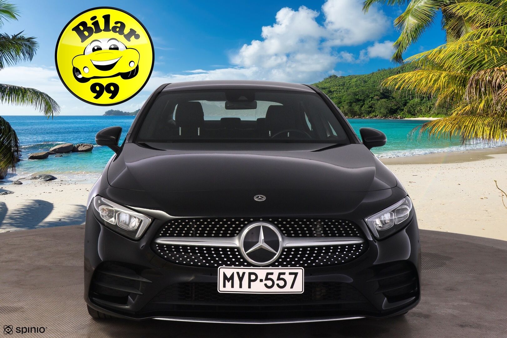 Mercedes-Benz A 2020 200 A sedan Business AMG *Suomi-auto / Widescreen / Adapt. vak / Led High Performance / P. kamera / Navigointi* - 3,99% KORKOTARJOUS TÄHÄN AUTOON 21.9. ASTI - Taloudellinen pikkumersu tehokkaammalla moottorilla / Juuri huollettu / Adaptiivinen vakioneupdensäädin ja sporttipenkit