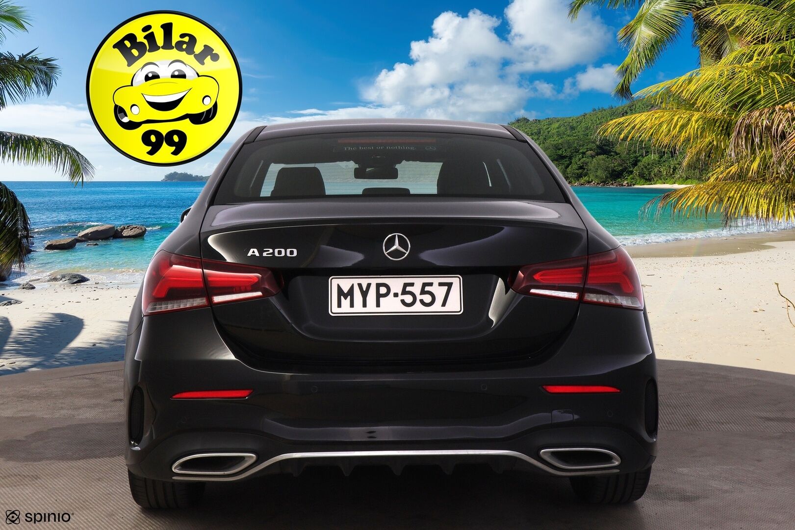 Mercedes-Benz A 2020 200 A sedan Business AMG *Suomi-auto / Widescreen / Adapt. vak / Led High Performance / P. kamera / Navigointi* - 3,99% KORKOTARJOUS TÄHÄN AUTOON 21.9. ASTI - Taloudellinen pikkumersu tehokkaammalla moottorilla / Juuri huollettu / Adaptiivinen vakioneupdensäädin ja sporttipenkit