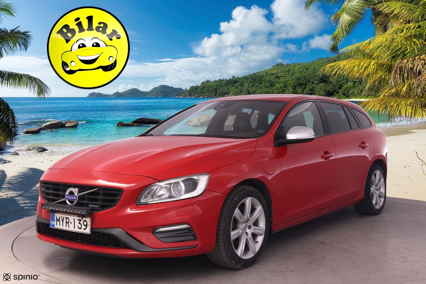 Volvo V60 2015 D6 AWD Twin Engine R-Design Edition aut  - YritysOutlet - Myydään vain yrityksille - | R-Desing | Koukku | Webasto Nahkapenkit | Vakkari |