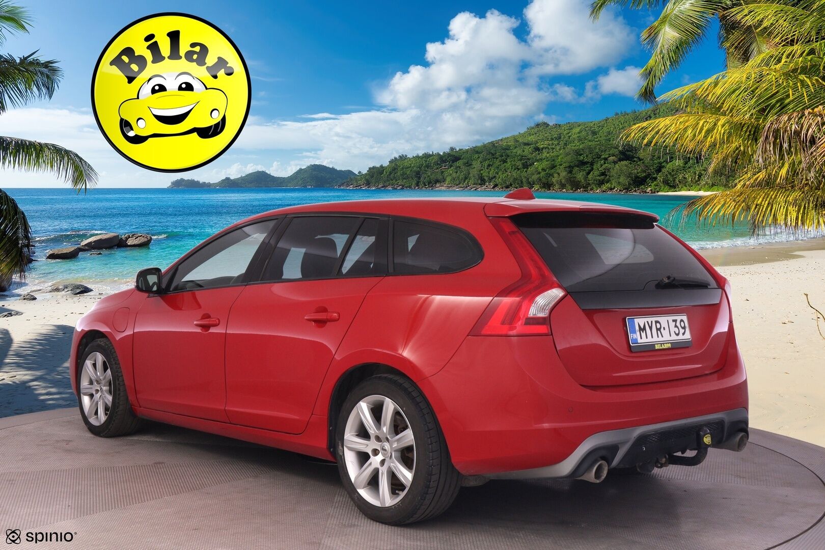 Volvo V60 2015 D6 AWD Twin Engine R-Design Edition aut  - YritysOutlet - Myydään vain yrityksille - | R-Desing | Koukku | Webasto Nahkapenkit | Vakkari |