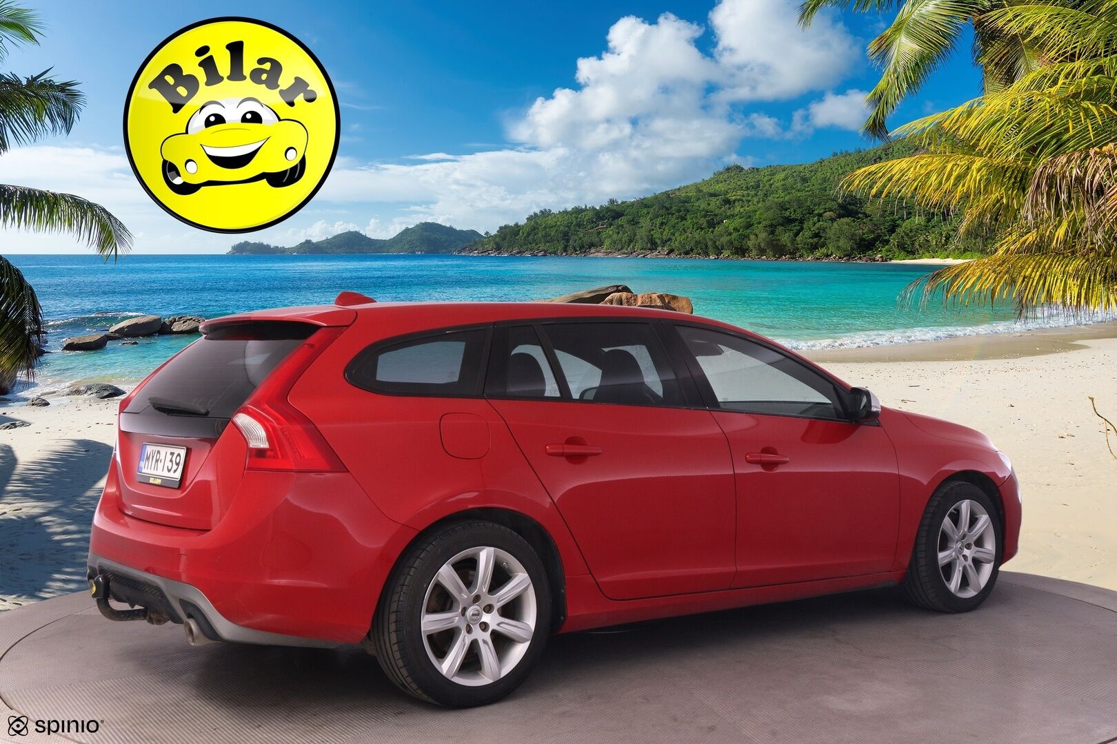 Volvo V60 2015 D6 AWD Twin Engine R-Design Edition aut  - YritysOutlet - Myydään vain yrityksille - | R-Desing | Koukku | Webasto Nahkapenkit | Vakkari |