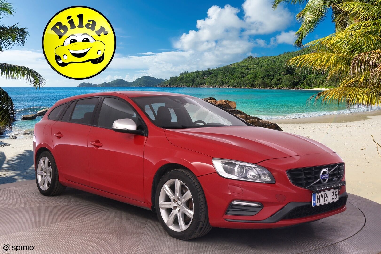 Volvo V60 2015 D6 AWD Twin Engine R-Design Edition aut  - YritysOutlet - Myydään vain yrityksille - | R-Desing | Koukku | Webasto Nahkapenkit | Vakkari |