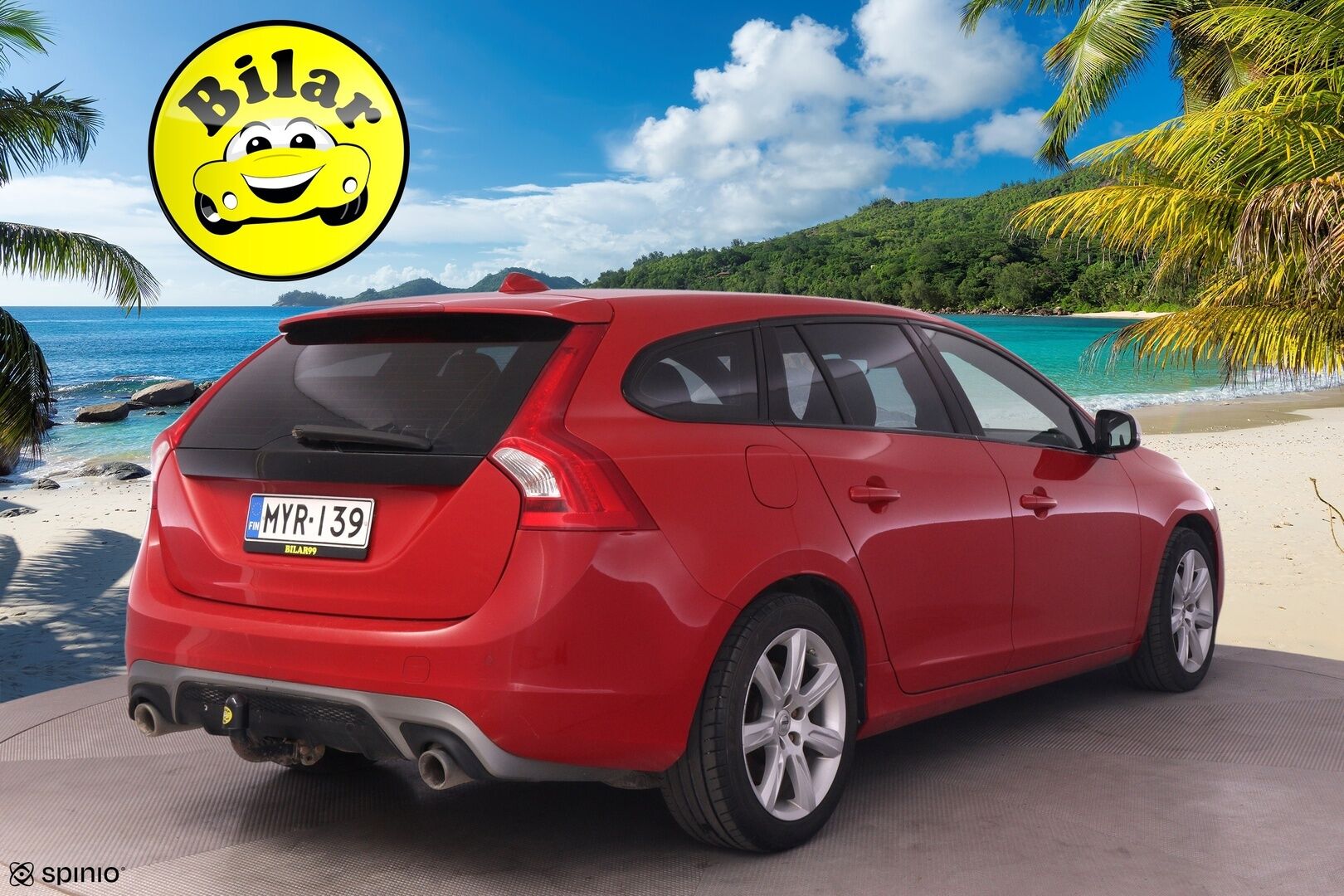 Volvo V60 2015 D6 AWD Twin Engine R-Design Edition aut  - YritysOutlet - Myydään vain yrityksille - | R-Desing | Koukku | Webasto Nahkapenkit | Vakkari |