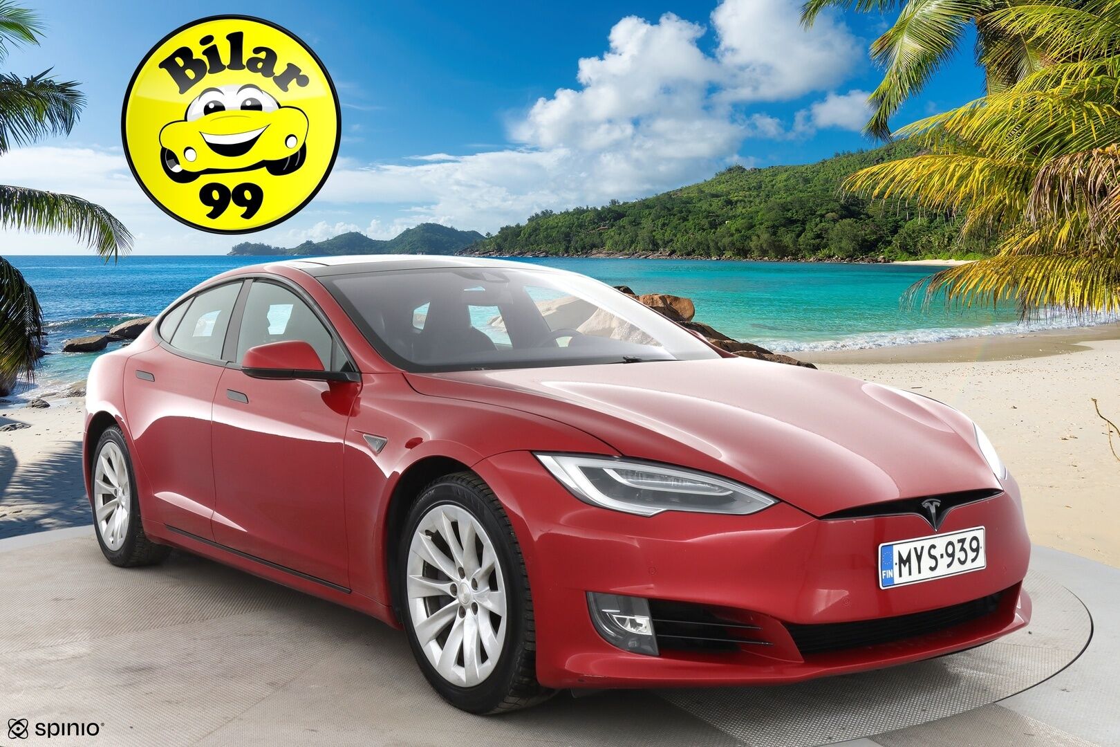 Tesla Model S 2016 75 D * Autopilot / Kaistavahti / P.Kamera / Nahkasisusta / Lasikatto* - *Autopilot / Kaistavahti / P.Kamera / Nahkasisusta / Lasikatto* - HULLUT AVAJAISHULINAT KORKOTARJOUS 3,29 %