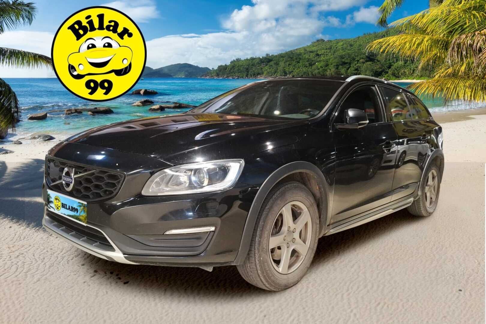 Volvo V60 Cross Country 2016 D3 Momentum aut * Webasto / Digimittari / Muistipenkki / Koukku / Audio High Performance / Puolinahkasisusta - VOC / Navi / Jakopää juuri tehty!