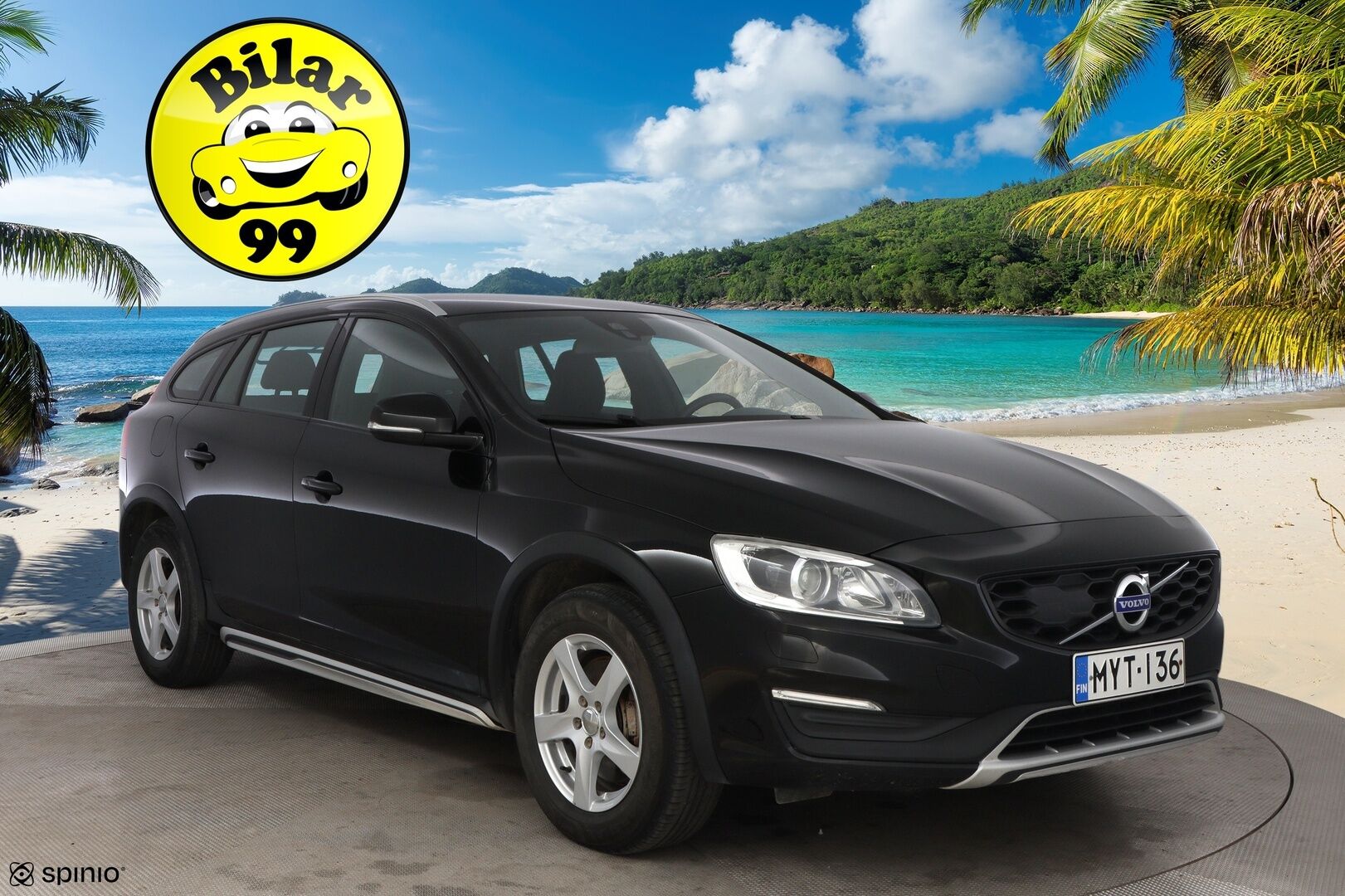Volvo V60 Cross Country 2016 D3 Momentum aut * Webasto / Digimittari / Muistipenkki / Koukku / Audio High Performance / Puolinahkasisusta - VOC / Navi / Jakopää juuri tehty!