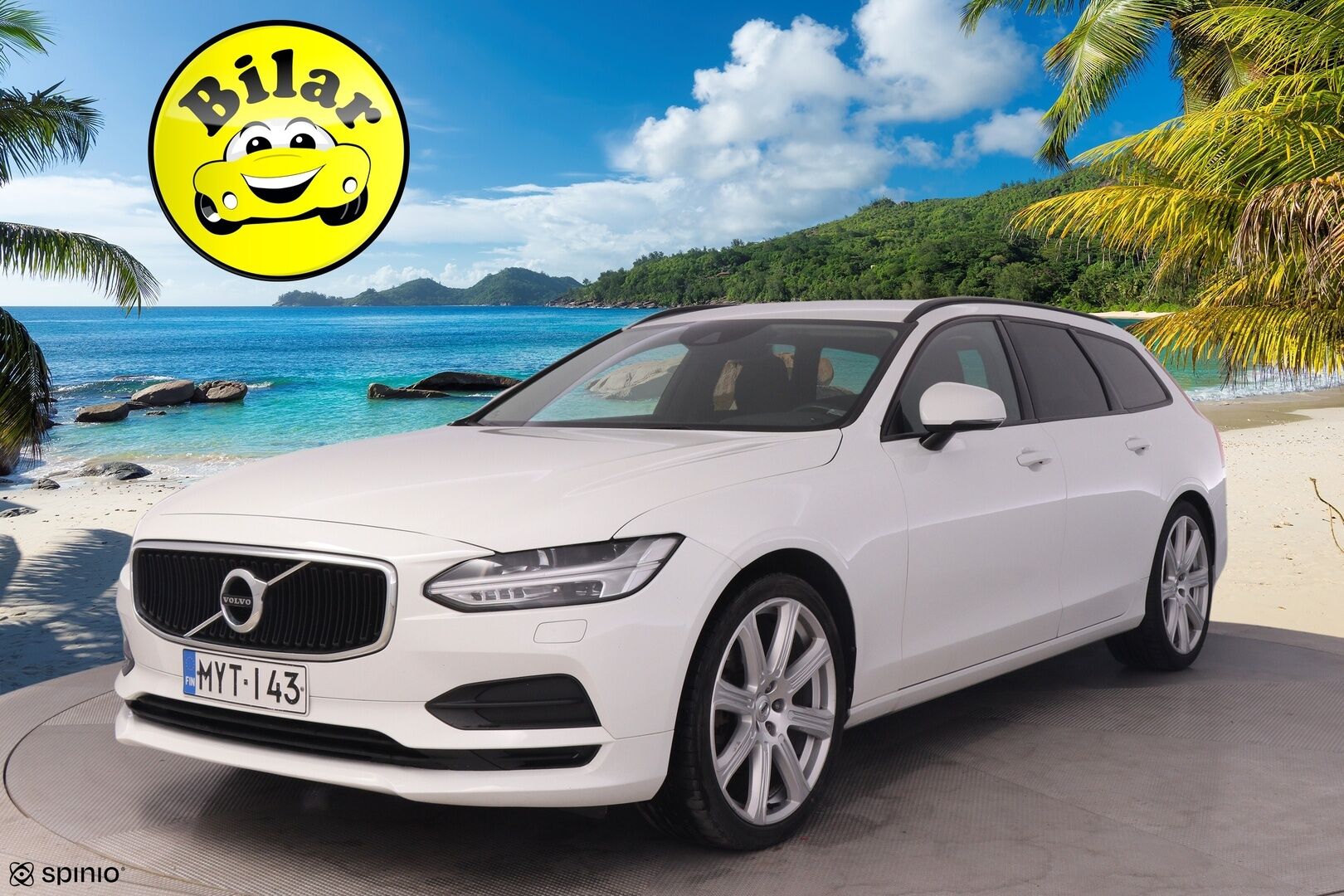 Volvo V90 2017 D3 AWD Momentum aut - | Ei Adblue-järjestelmää | Webasto | ACC | Pilot Assist | Sähköinen vetokoukku | Kaukovalo automatiikka | Ratinlämmitin |