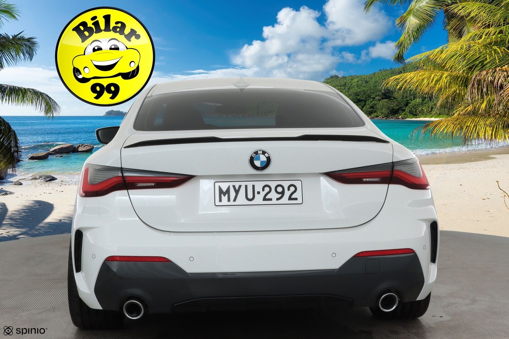 BMW 420 2021 G22 Coupé 420i A Business M Sport **Laser  / Sporttipenkit / Comfort Access / Digimittaristo / Vakkari / P.kamera** - 3,99 % KORKOTARJOUS TÄHÄN AUTOON - Suomi-auto / Huippuhieno / Kahdet renkaat aluvanteilla / Nahka-alcantara