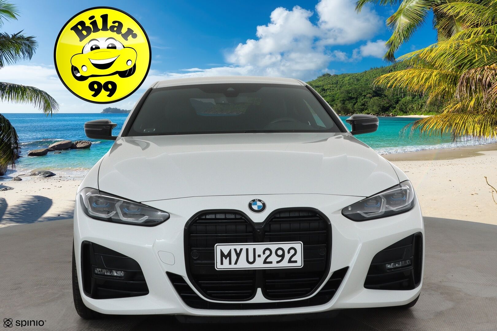 BMW 420 2021 G22 Coupé 420i A Business M Sport **Laser  / Sporttipenkit / Comfort Access / Digimittaristo / Vakkari / P.kamera** - 3,99 % KORKOTARJOUS TÄHÄN AUTOON - Suomi-auto / Huippuhieno / Kahdet renkaat aluvanteilla / Nahka-alcantara