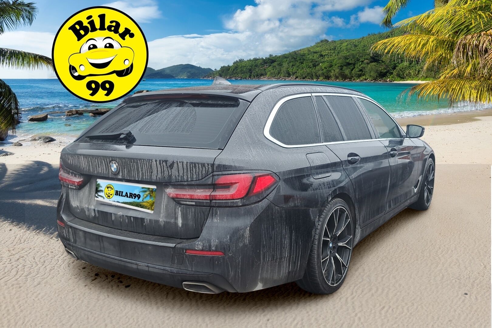 BMW 520 2021 G31 Touring 520d A xDrive MHEV **Hifi / Sporttipenkit / Webasto / Lämpöratti** - Kahdet renkaat vanteineen / Hyvät huollot! - HULLUT AVAJAISHULINAT KORKOTARJOUS 3,29 %