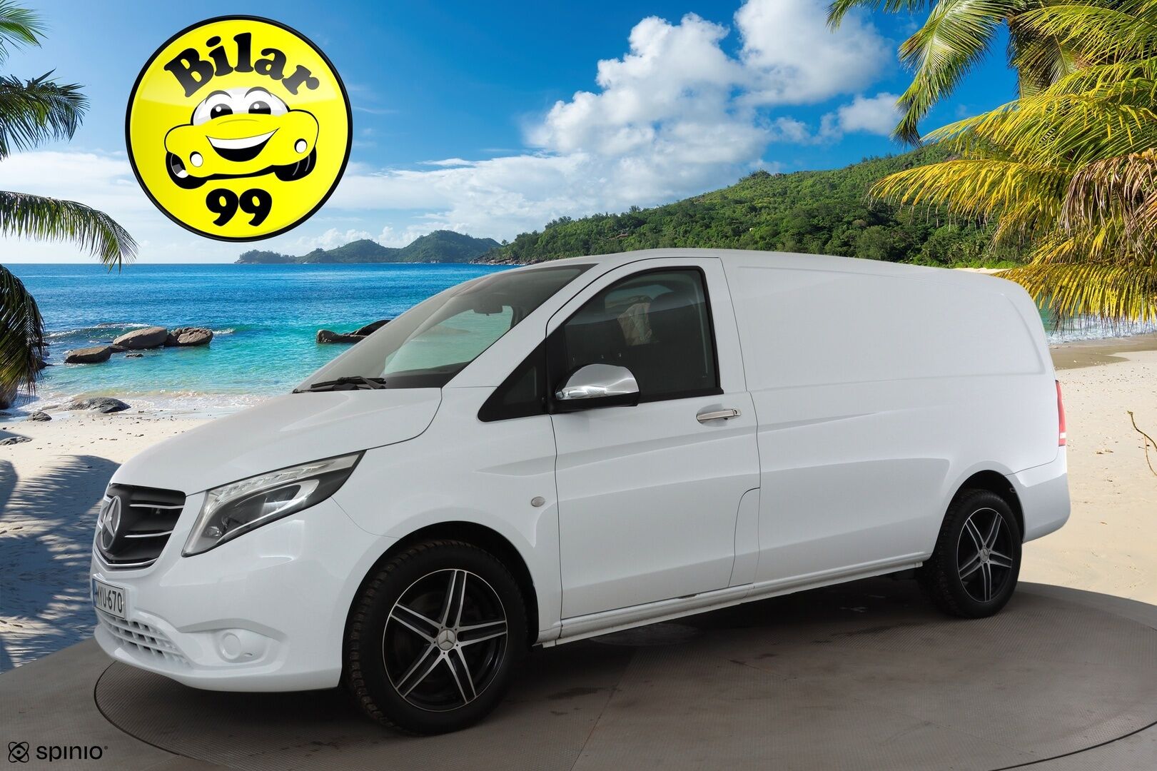 Mercedes-Benz Vito 2021 119CDI RWD-3,05/32K keskipitkä A2 A ** Distronic + / Webasto / P-Kamera / IHC + / Nahkapenkit / LED * - Suomi-auto / Kahdet renkaat