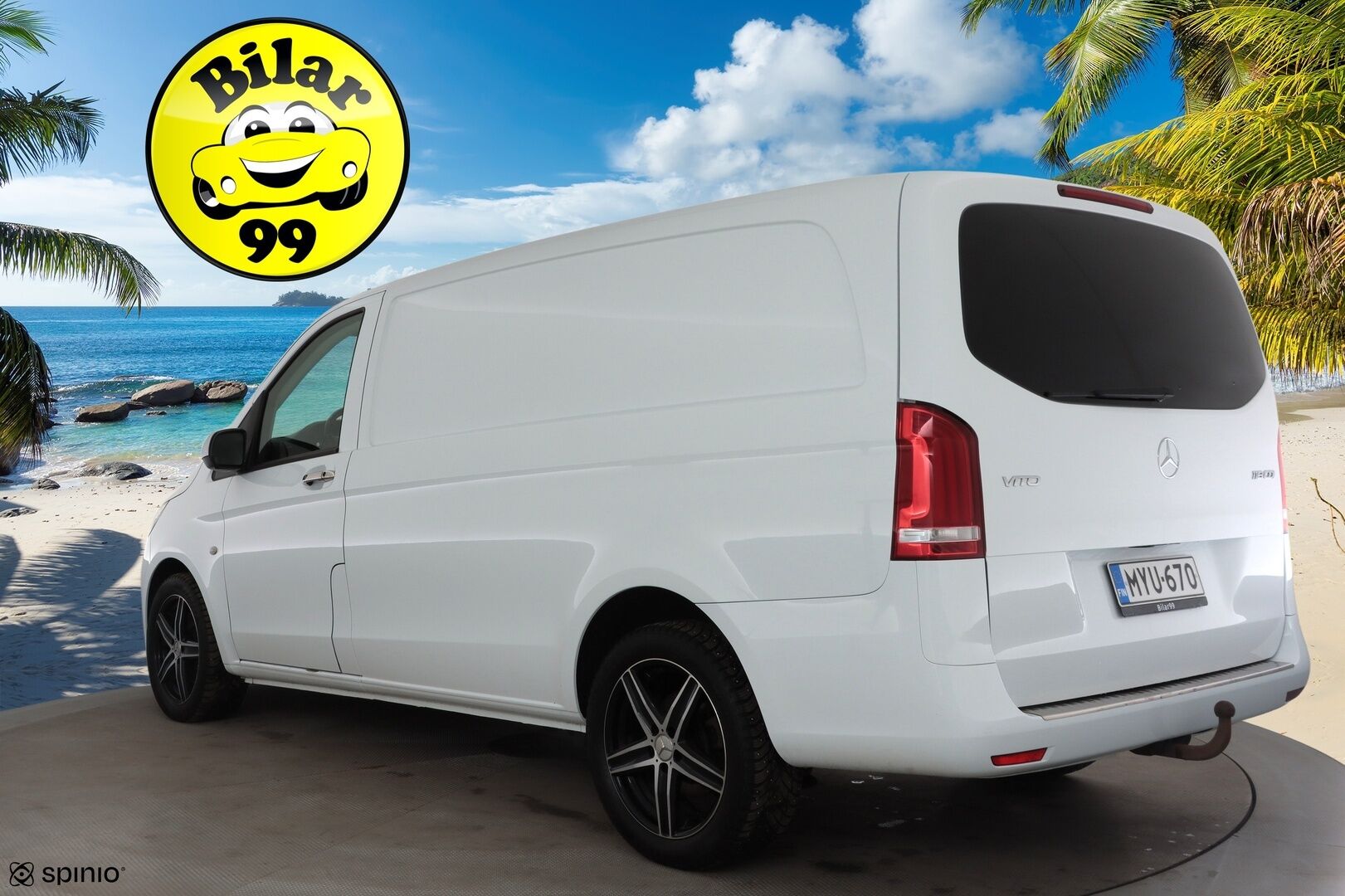 Mercedes-Benz Vito 2021 119CDI RWD-3,05/32K keskipitkä A2 A ** Distronic + / Webasto / P-Kamera / IHC + / Nahkapenkit / LED * - Suomi-auto / Kahdet renkaat