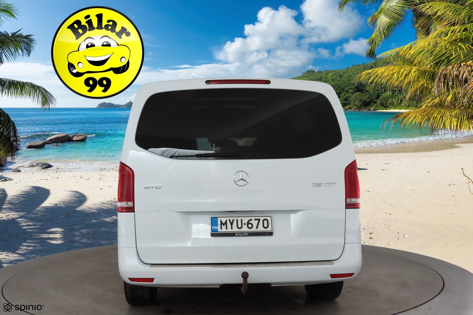 Mercedes-Benz Vito 2021 119CDI RWD-3,05/32K keskipitkä A2 A ** Distronic + / Webasto / P-Kamera / IHC + / Nahkapenkit / LED * - Suomi-auto / Kahdet renkaat