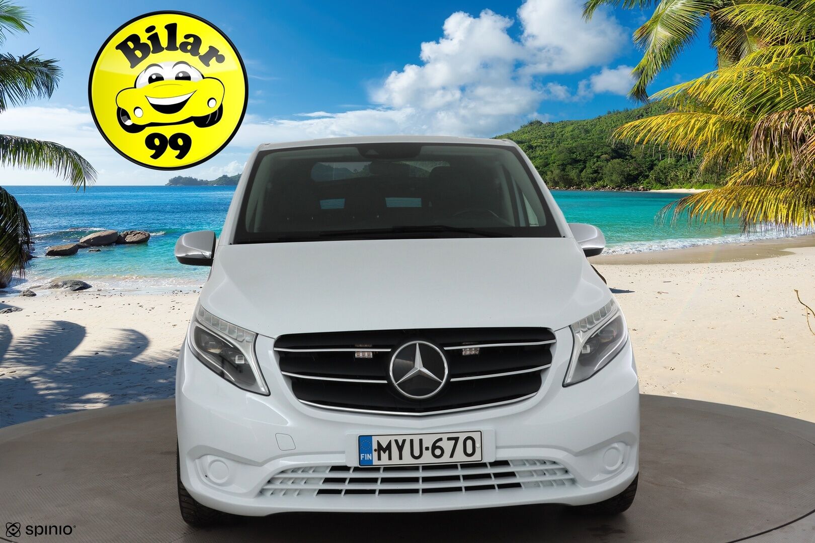 Mercedes-Benz Vito 2021 119CDI RWD-3,05/32K keskipitkä A2 A ** Distronic + / Webasto / P-Kamera / IHC + / Nahkapenkit / LED * - Suomi-auto / Kahdet renkaat