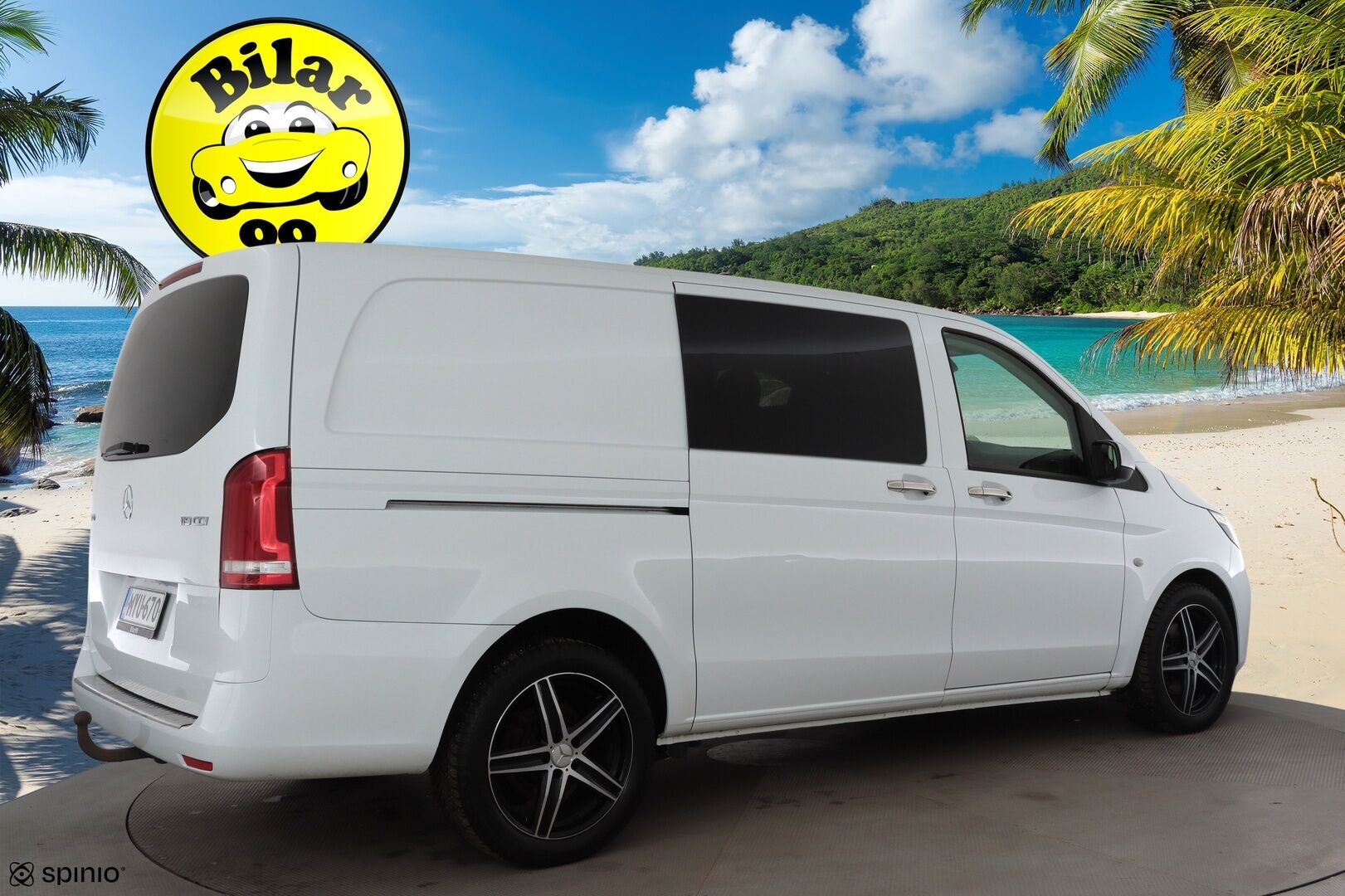 Mercedes-Benz Vito 2021 119CDI RWD-3,05/32K keskipitkä A2 A ** Distronic + / Webasto / P-Kamera / IHC + / Nahkapenkit / LED * - Suomi-auto / Kahdet renkaat