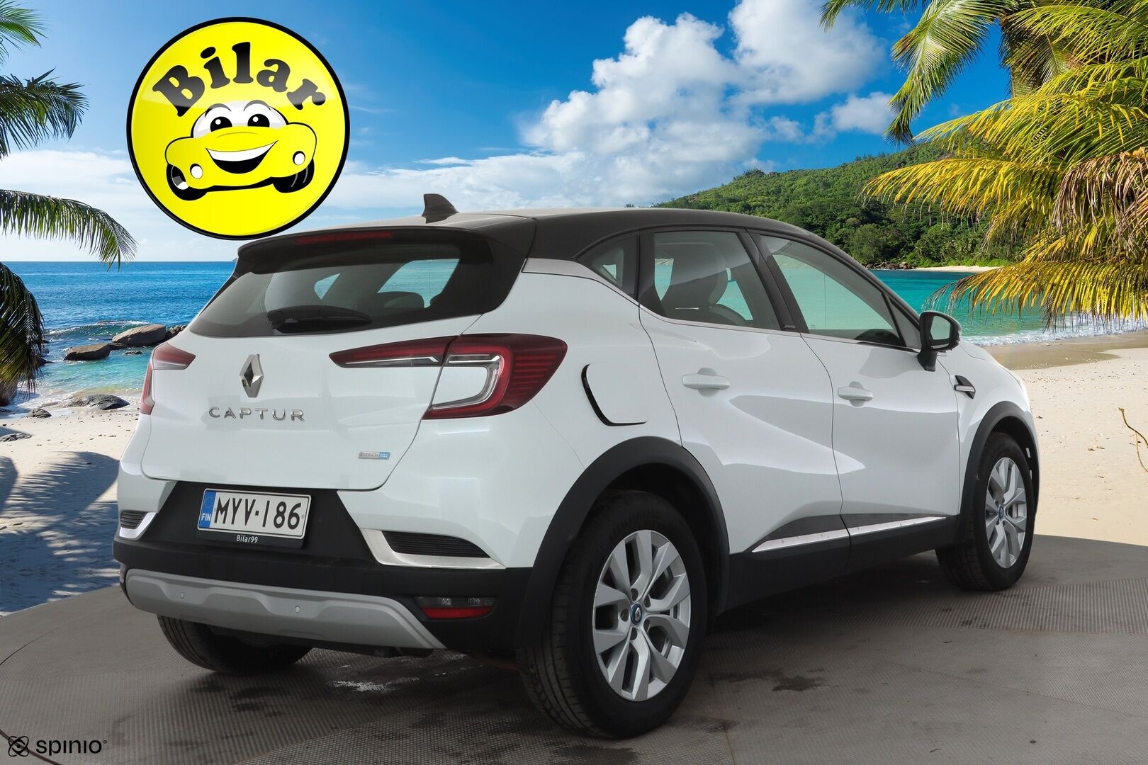 Renault Captur 2020 E-TECH Plug-in hybrid Intens - | Puolinahat | LED | P.kamera ja tutkat | Digimittaristo | Navi | Lane Assist | RSA | Keyless | Apple & Android | 2x renkaat aluin | 