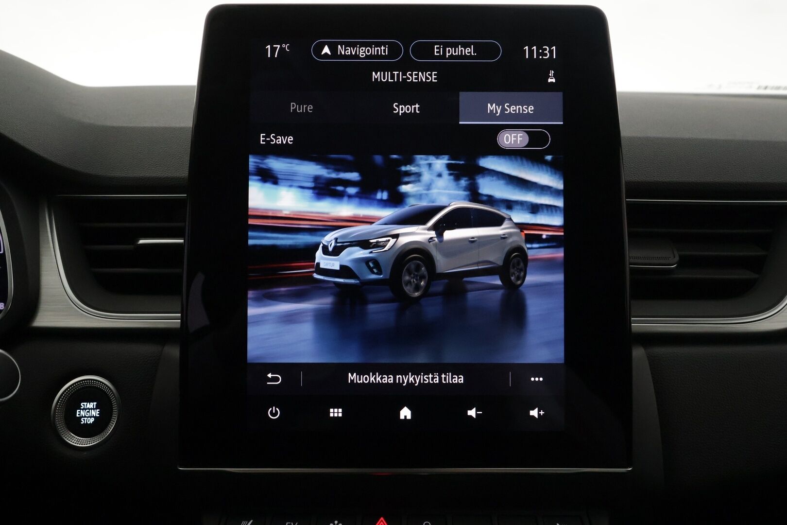 Renault Captur 2020 E-TECH Plug-in hybrid Intens - | Puolinahat | LED | P.kamera ja tutkat | Digimittaristo | Navi | Lane Assist | RSA | Keyless | Apple & Android | 2x renkaat aluin | 