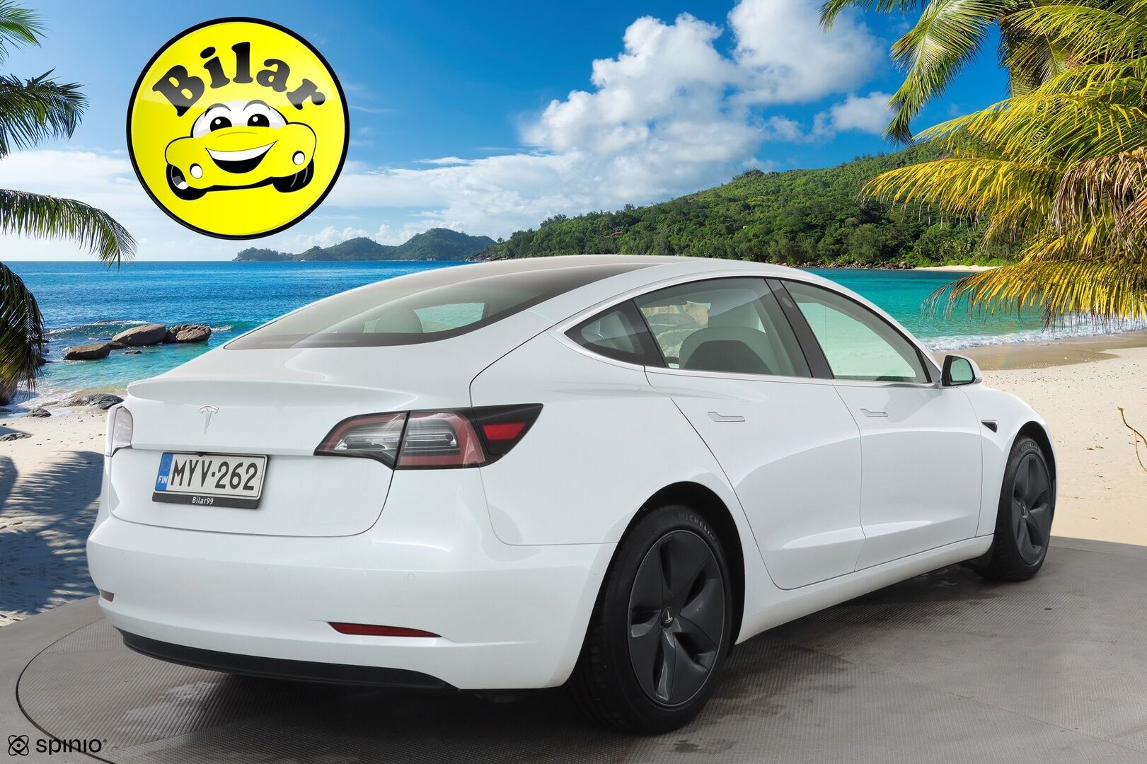 Tesla Model 3 2020 Standard Range Plus (CATL) - | Lasikatto | ACC | Matrix | Premium Speakers | Muistipenkki | P.Kamera | Kaistavahti | Navi | Keyless | Suomi-auto | Kahdet renkaat |