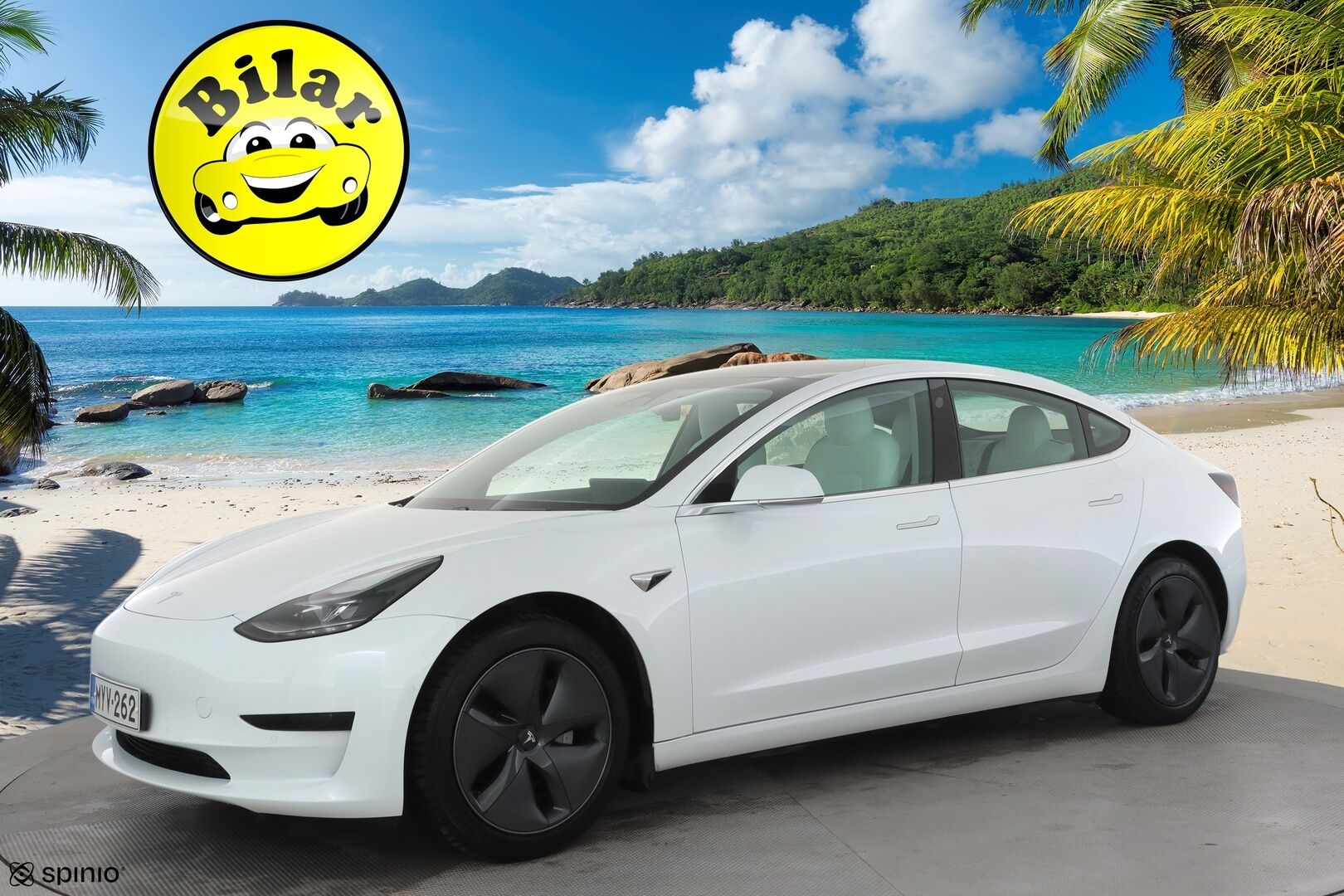 Tesla Model 3 2020 Standard Range Plus (CATL) - | Lasikatto | ACC | Matrix | Premium Speakers | Muistipenkki | P.Kamera | Kaistavahti | Navi | Keyless | Suomi-auto | Kahdet renkaat |