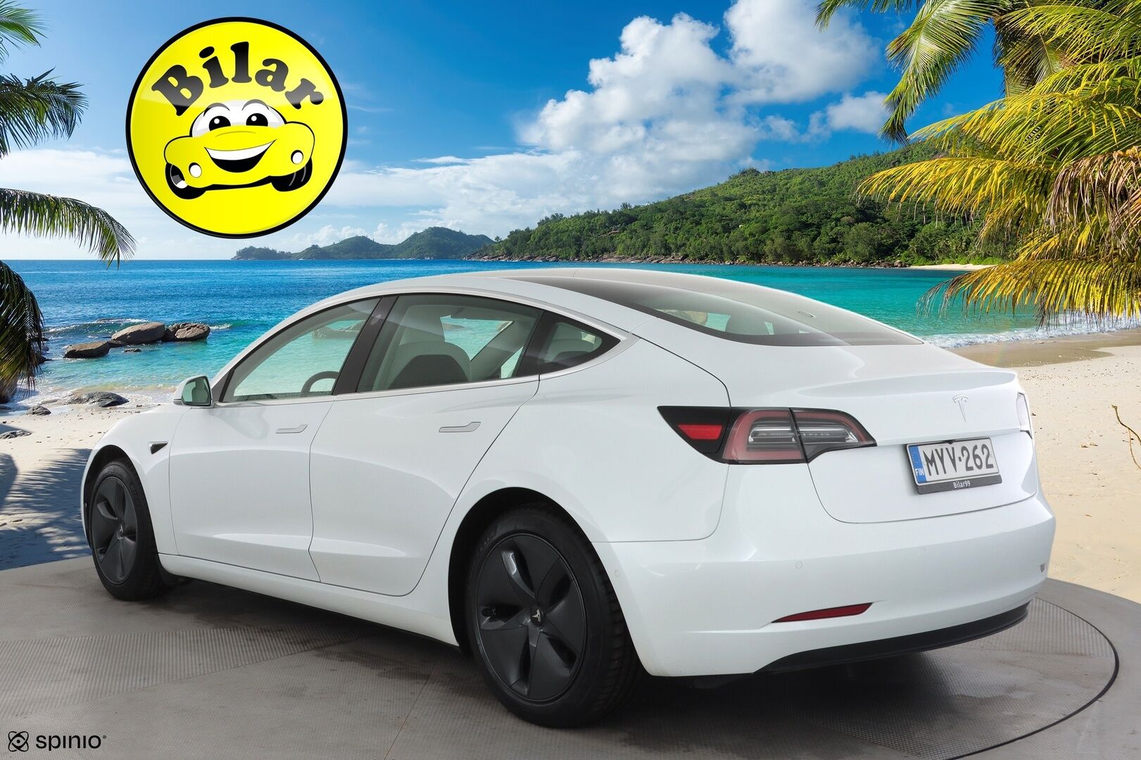 Tesla Model 3 2020 Standard Range Plus (CATL) - | Lasikatto | ACC | Matrix | Premium Speakers | Muistipenkki | P.Kamera | Kaistavahti | Navi | Keyless | Suomi-auto | Kahdet renkaat |