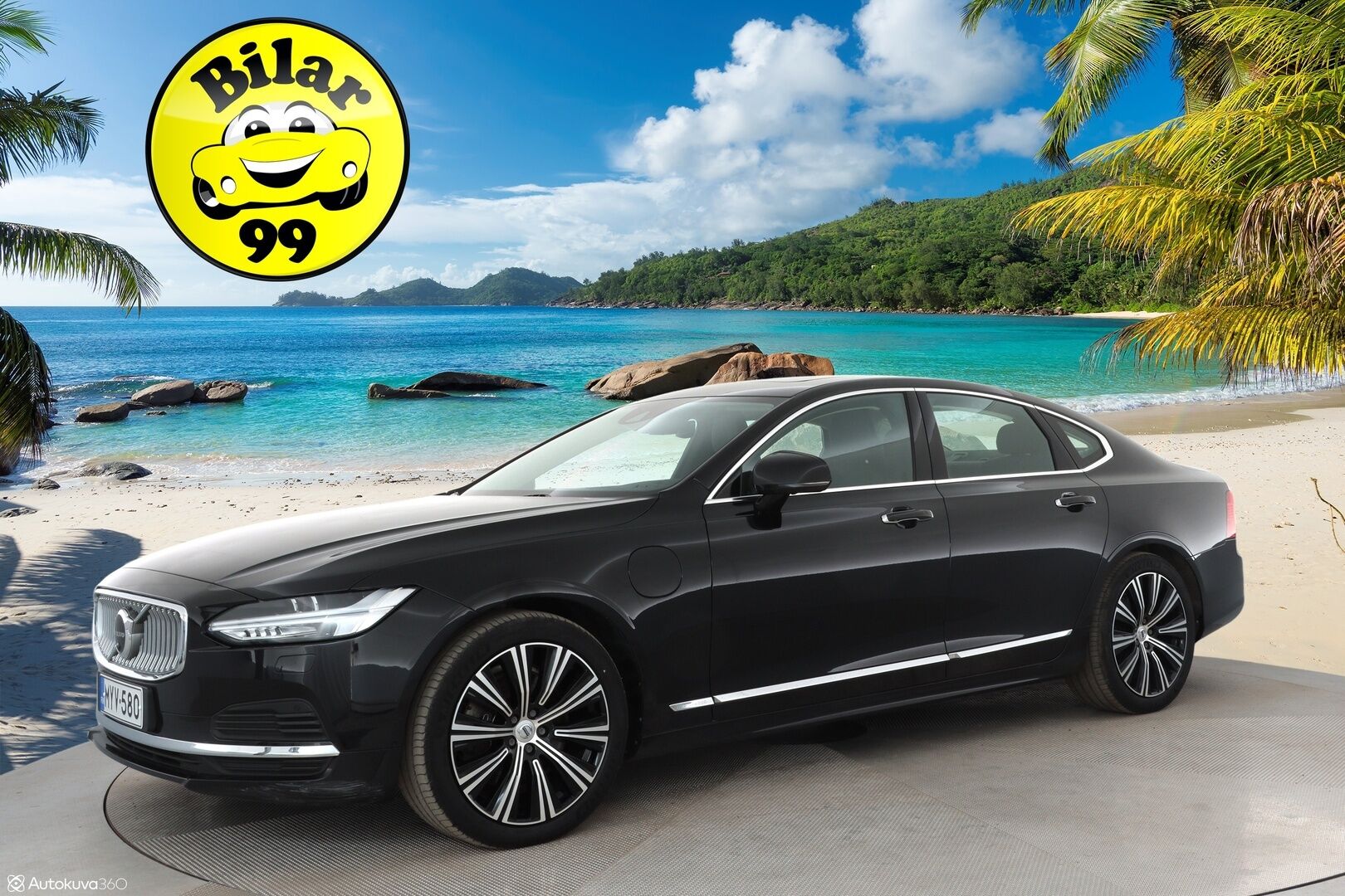 Volvo S90 2021 T8 TwE AWD Business Inscription aut - 3,99 % KORKOTARJOUS TÄHÄN AUTOON - 31.5. ASTI! - 1Om Suomiauto / Webasto / Adapt.Vakkari / Harman&Kardon / HUD / Kattoluukku / 360-Kamera / PilotAssist / Vetokoukku / Huippuvarusteltu yksilö!