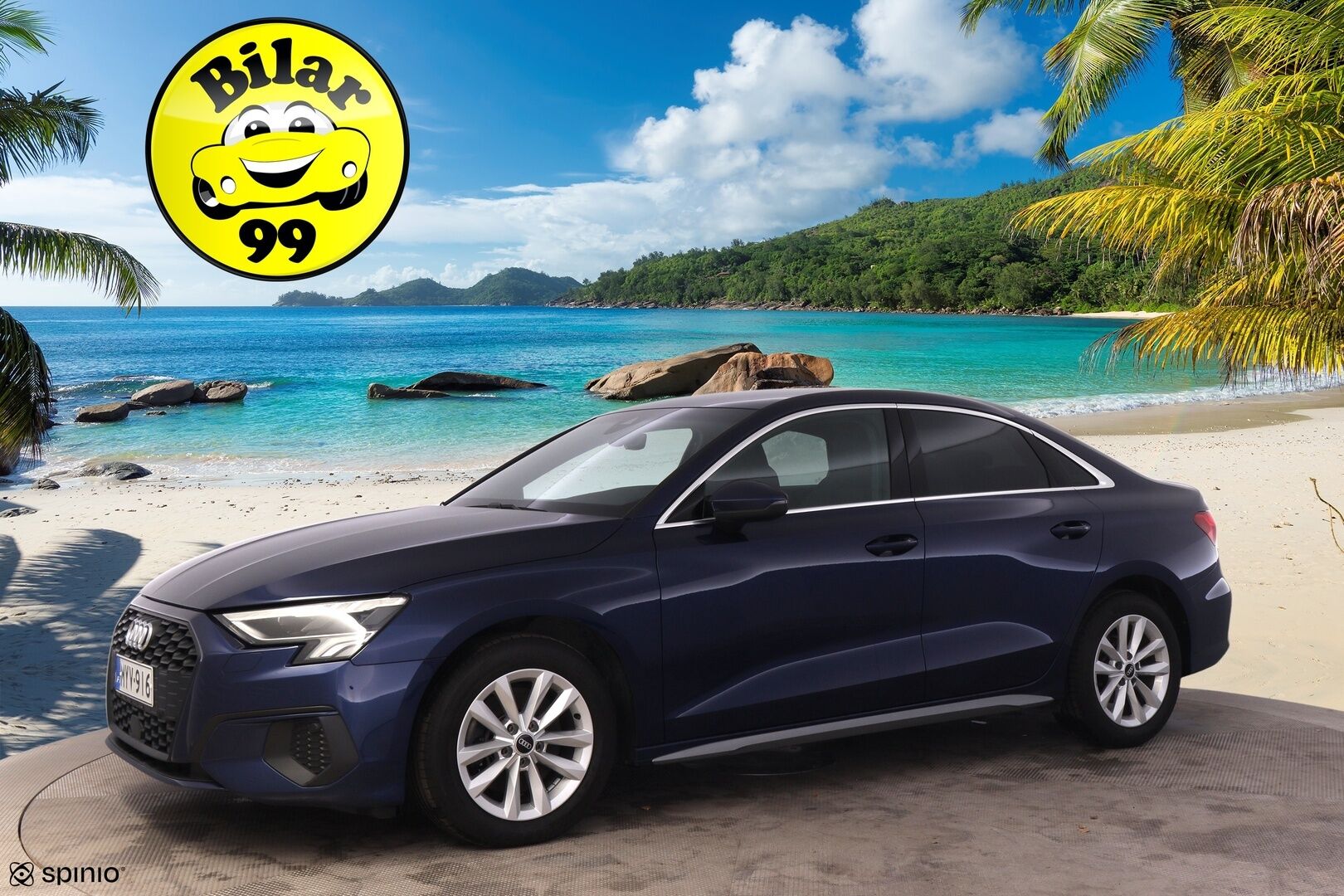 Audi A3 2021 Sedan Business Advanced 30 TFSI 81kW MHEV S tronic **Webasto / ACC / LED / P.Tutka / Sporttipenkit / Kaistavahti** - 1-om Suomi-auto / Kahdet Renkaat vanteineen / Nokian nastat talveksi / Merkkihuollettu! / Hienon värinen - HULLUT JOULUT KORKOTARJOUS 2,49% 