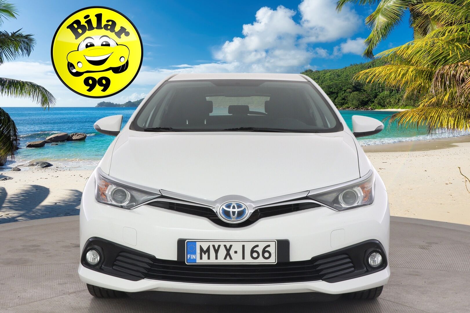 Toyota Auris 2017 1,8 Hybrid Active ** Vakkari / Navi / Bluetooth - ** Täydellinen huoltokirja / Kahdet renkaat aluilla **