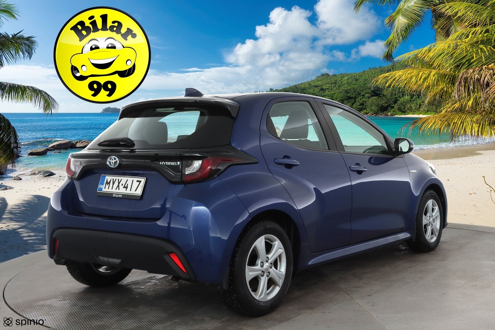 Toyota Yaris 2021 1,5 Hybrid Active Edition * Sisätilanlämmitin / ACC / P.Kamera / Kaistavahti / Navi / Keyless * - Suomi-auto / Merkkihuollot / Kahdet renkaat aluvanteilla