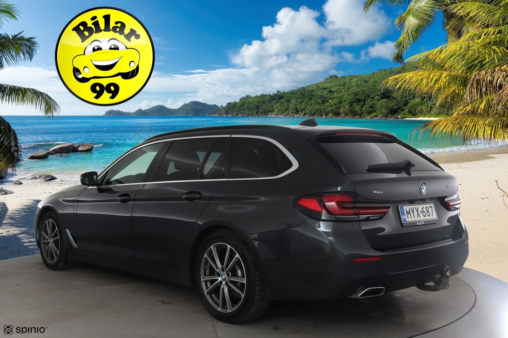 BMW 530 2021 G31 Touring 530e xDrive A Charged Edition * Adapt.Vakkari / Nahkasisusta / Sporttipenkit / Vetokoukku / Navi / LED / KeyLess - Suomi-auto / 2x Latauskaapelit / Kahdet Renkaat / Merkkihuollettu!