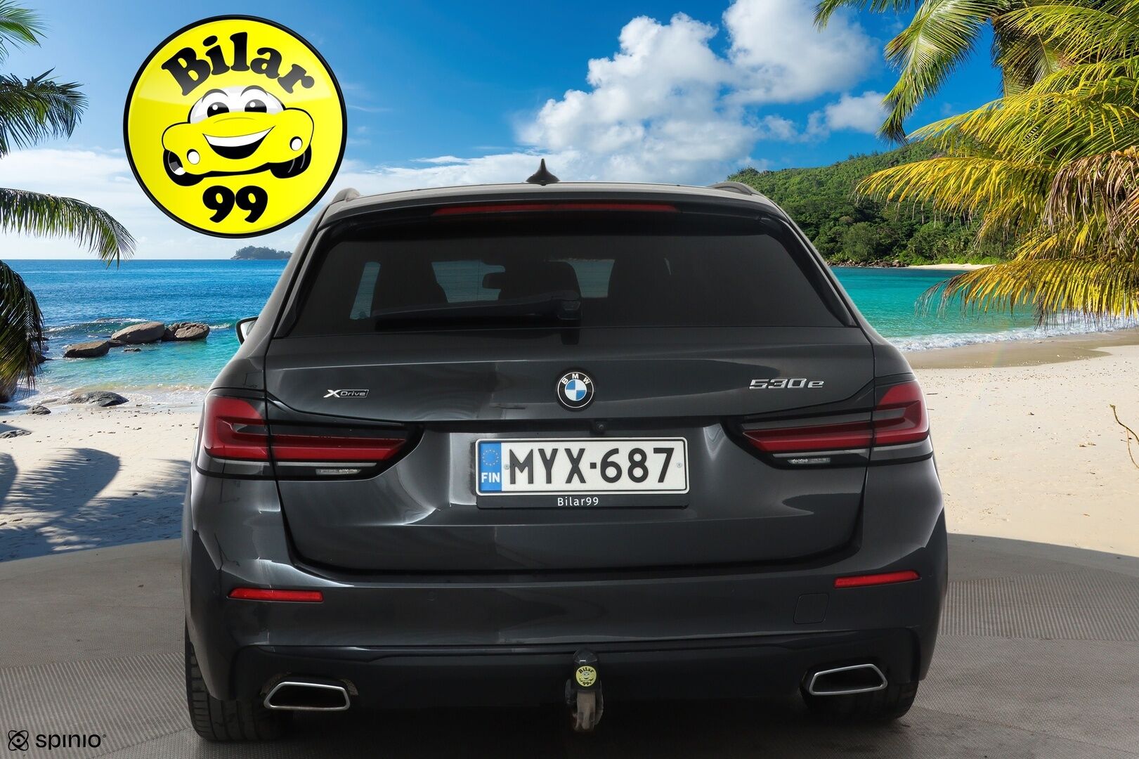 BMW 530 2021 G31 Touring 530e xDrive A Charged Edition * Adapt.Vakkari / Nahkasisusta / Sporttipenkit / Vetokoukku / Navi / LED / KeyLess - Suomi-auto / 2x Latauskaapelit / Kahdet Renkaat / Merkkihuollettu!