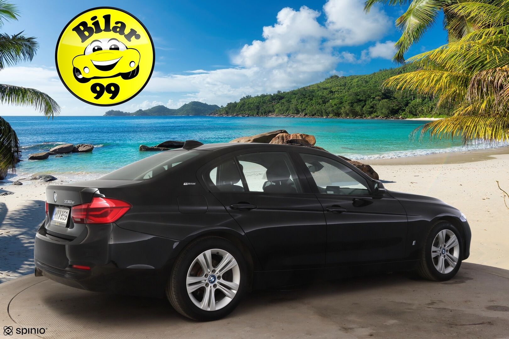 BMW 330 2018 F30 Sedan 330e A Sport Line LCI  / Sportpenkit / Adapt. Vakkari / P-Kamera / Ajastettu lämmitys / Kaista-avustin / LED / - Juuri huollettu / Kahdet renkaat aluilla /  Siisi auto!