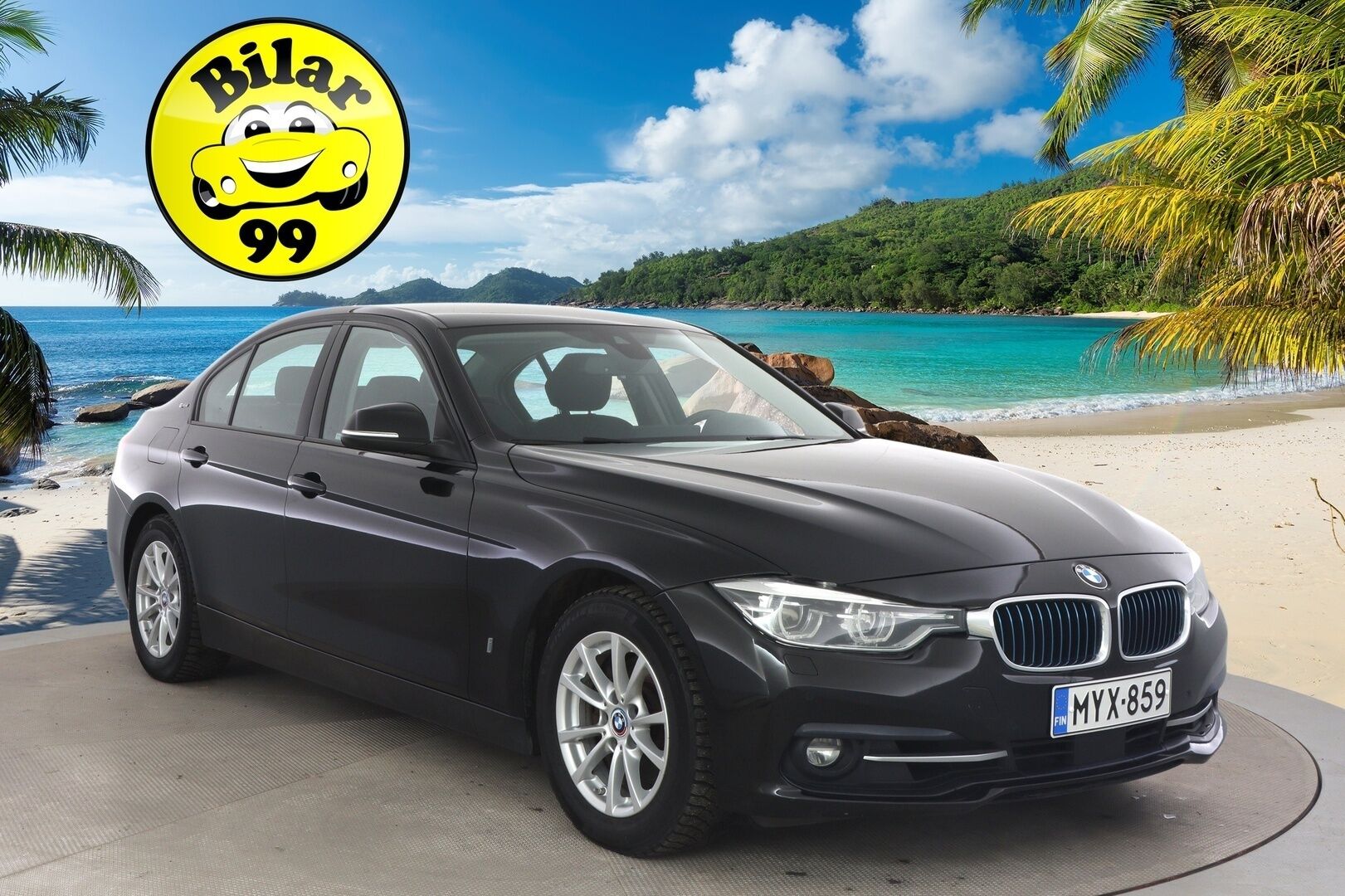 BMW 330 2018 F30 Sedan 330e A Sport Line LCI  / Sportpenkit / Adapt. Vakkari / P-Kamera / Ajastettu lämmitys / Kaista-avustin / LED / - Juuri huollettu / Kahdet renkaat aluilla /  Siisi auto!