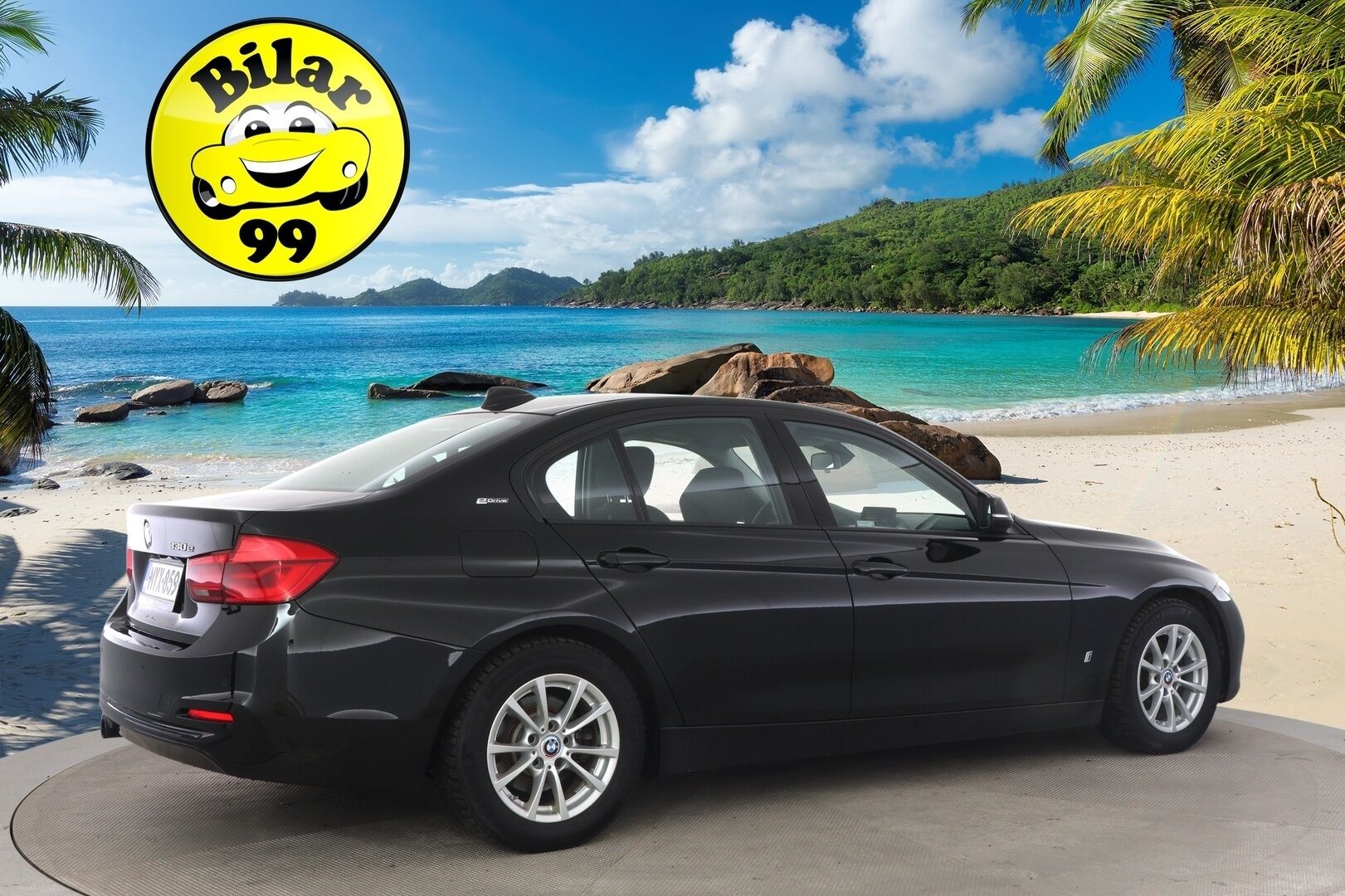 BMW 330 2018 F30 Sedan 330e A Sport Line LCI  / Sportpenkit / Adapt. Vakkari / P-Kamera / Ajastettu lämmitys / Kaista-avustin / LED / - Juuri huollettu / Kahdet renkaat aluilla /  Siisi auto!