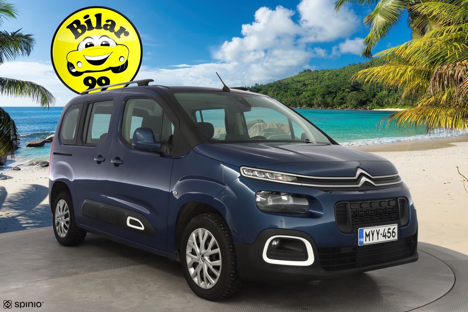 Citroen Berlingo 2020 BlueHDi 130 Feel M EAT8 Automaatti *Cruise / Lohko / Liikennemerkkitunnistus* - 1-om. Suomi-auto / Jakohihna juuri vaihdettu / Kahdet renkaat