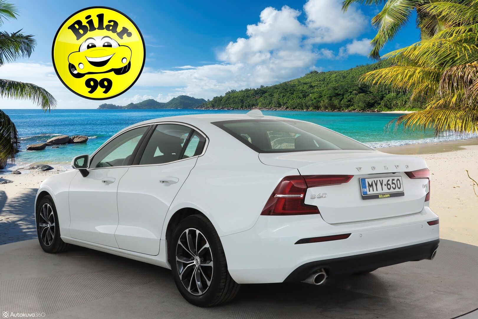 Volvo S60 2021 B4 MHEV Business aut **Muistipenkki / Webasto / Adapt.vakkari / P.kamera / KeylessGo / BLIS / Digimittaristo** - 1.om Suomi-auto / Kahdet renkaat aluvanteilla / Merkkihuollettu