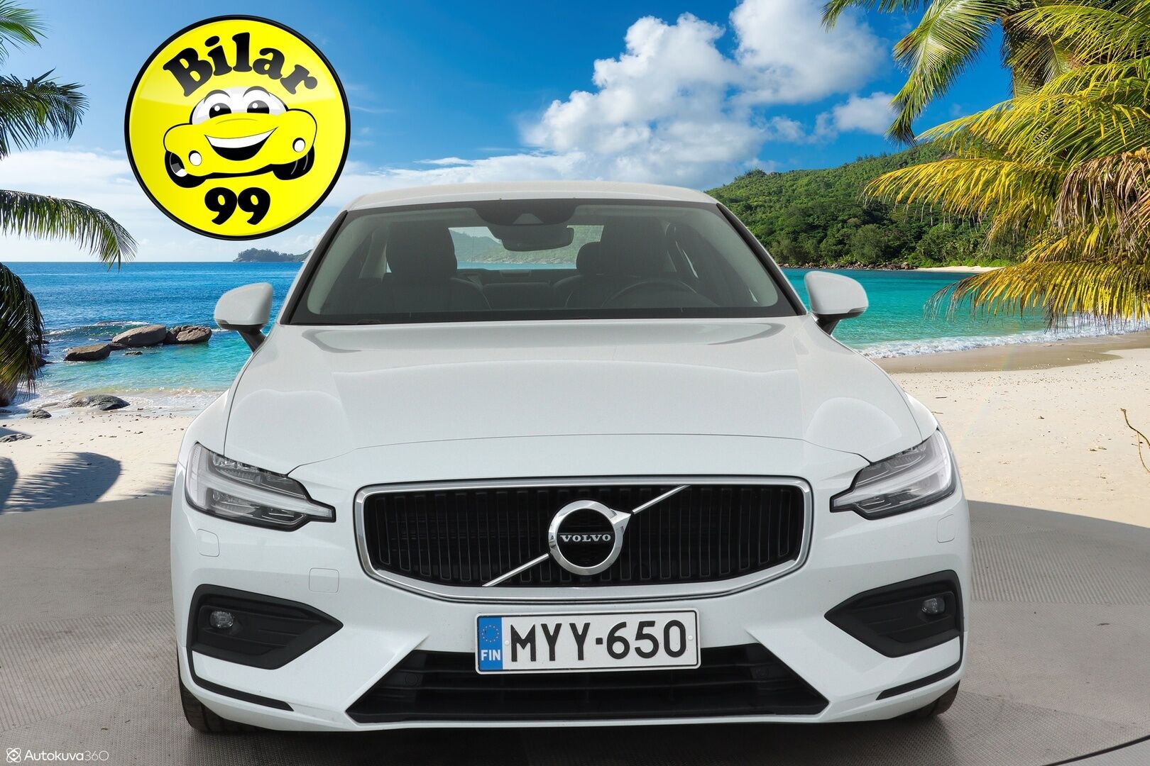 Volvo S60 2021 B4 MHEV Business aut **Muistipenkki / Webasto / Adapt.vakkari / P.kamera / KeylessGo / BLIS / Digimittaristo** - 1.om Suomi-auto / Kahdet renkaat aluvanteilla / Merkkihuollettu