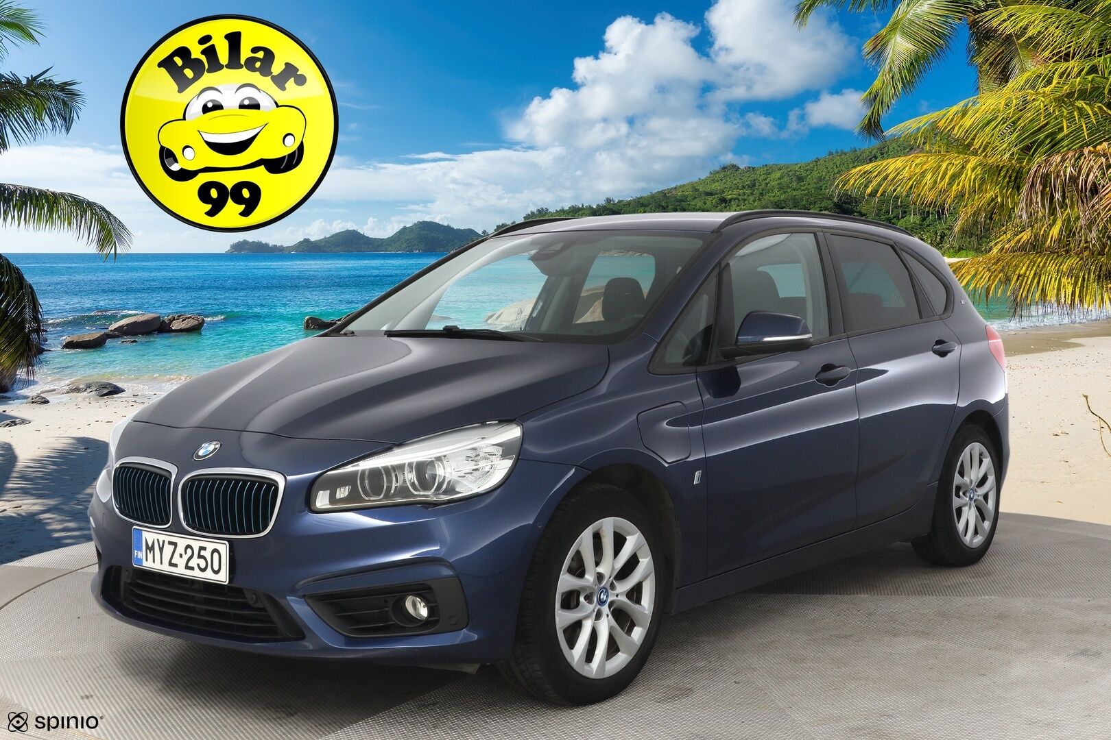 BMW 225 2017 XE iPerformance * Bi-Xenon / P-Kamera / S-kontti / Comfort access / Hifit * - Huollettu / Kummatkin renkaat ajokuntoiset / Leimaa vuosi *