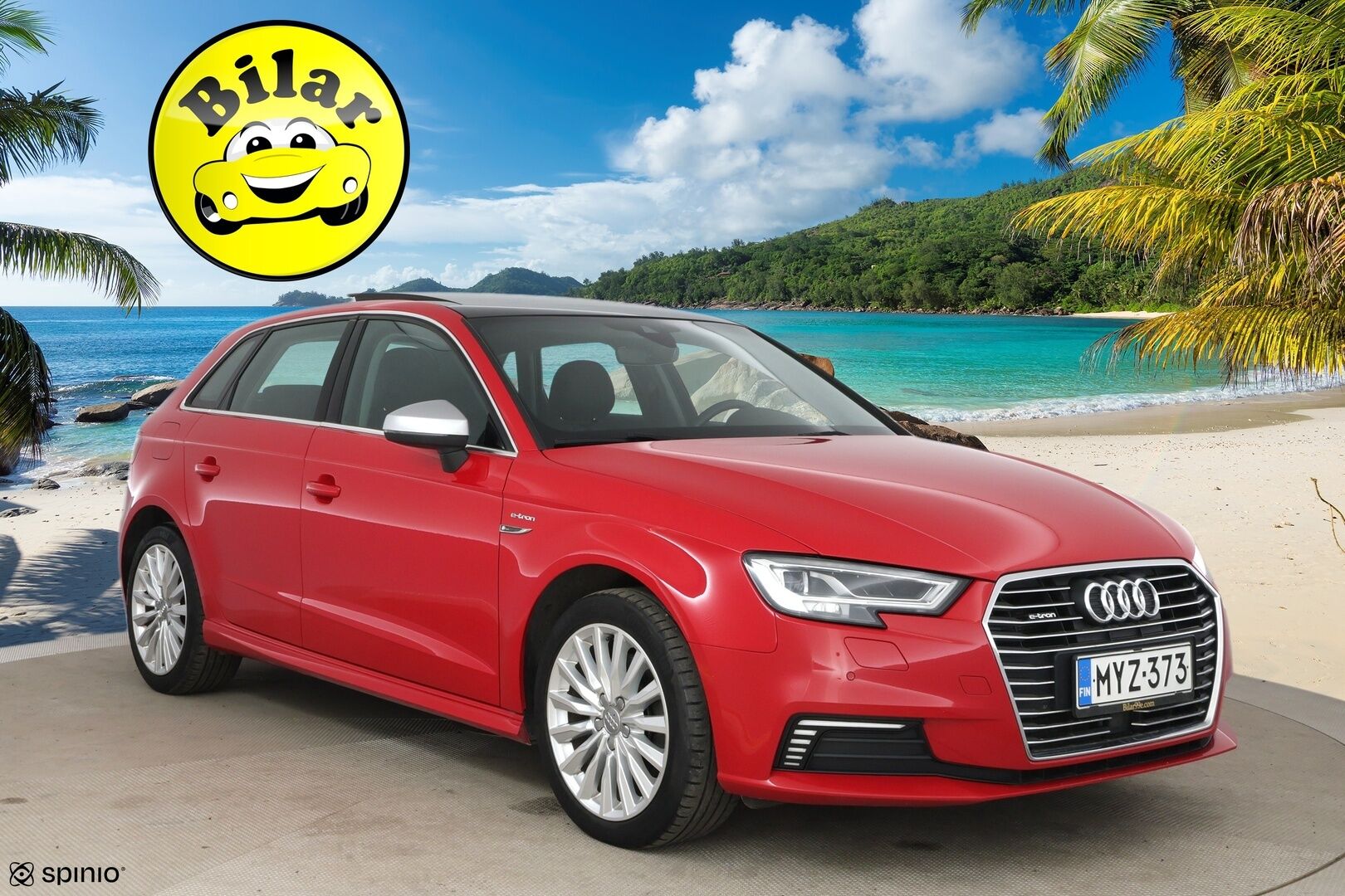 AUDI A3 2018 e-Tron Business Sport 1,4 TFSI - Matrix-LED | Adapt. vak | Kattoluukku | P-Tutkat | Keyless | MMI+