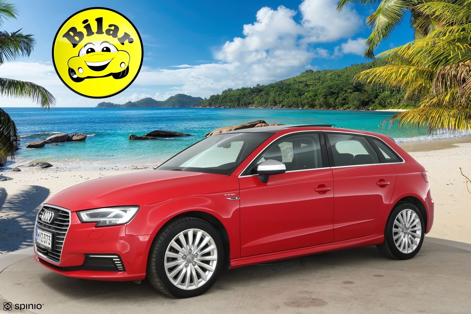 AUDI A3 2018 e-Tron Business Sport 1,4 TFSI - Matrix-LED | Adapt. vak | Kattoluukku | P-Tutkat | Keyless | MMI+