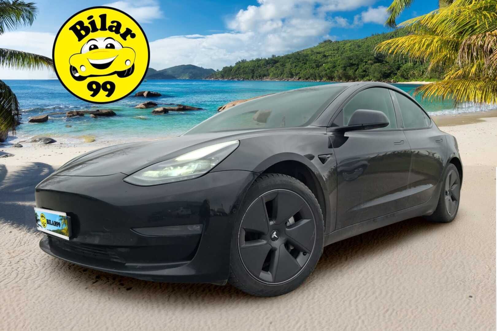 Tesla Model 3 2021 Long Range * 1.om / Suomi-auto / ILP / Lasikatto / 2x Vanteet & Renkaat - P-kamera /  Navigointi / Spotify / Sentry - HULLUT AVAJAISHULINAT KORKOTARJOUS 3,29 %