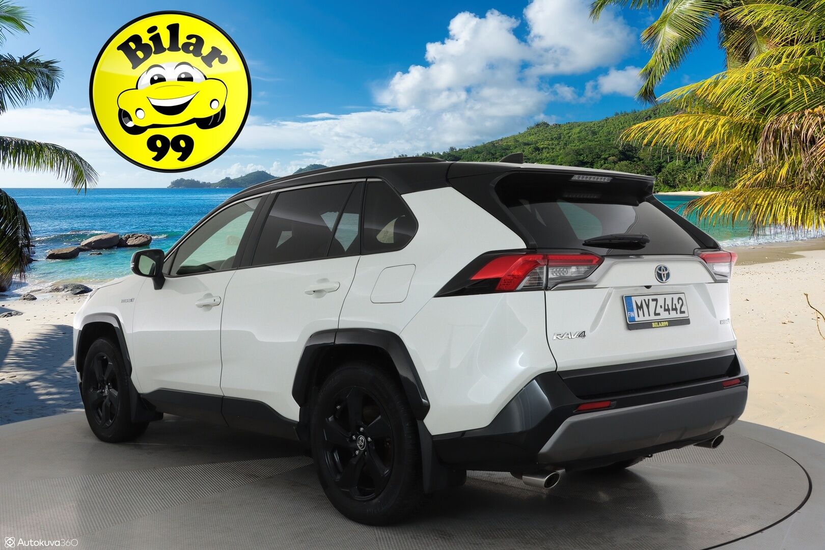 Toyota RAV4 2019 Hybrid Style AWD-i E-CVT ** Adapt.Vakkari / P.kamera / LED-valot / Koukku / JBL / Kaistavahti / KeylessGO ** - 3,99 % KORKOTARJOUS TÄHÄN AUTOON - Merkki Huollettu / 2x Renkaat