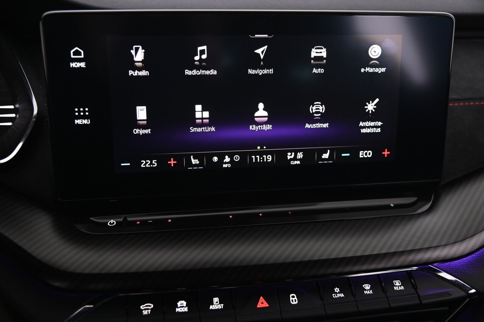 Skoda Octavia 2021 Combi 1,4 TSI PHEV RS iV DSG Autom * ACC / Webasto / Matrix LED / Canton / AppConnect * - Suomi-auto / Merkkikirja / P Kamera / Ratinlämmitin - HULLUT AVAJAISHULINAT KORKOTARJOUS 3,29 %