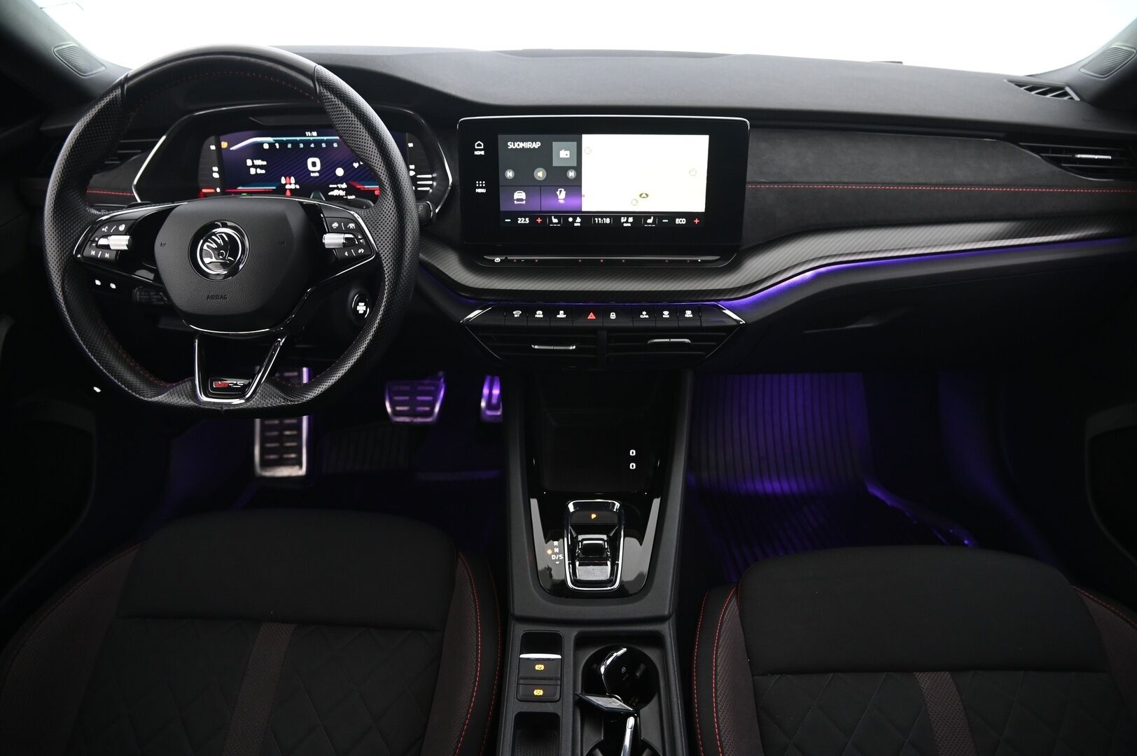 Skoda Octavia 2021 Combi 1,4 TSI PHEV RS iV DSG Autom * ACC / Webasto / Matrix LED / Canton / AppConnect * - Suomi-auto / Merkkikirja / P Kamera / Ratinlämmitin - HULLUT AVAJAISHULINAT KORKOTARJOUS 3,29 %