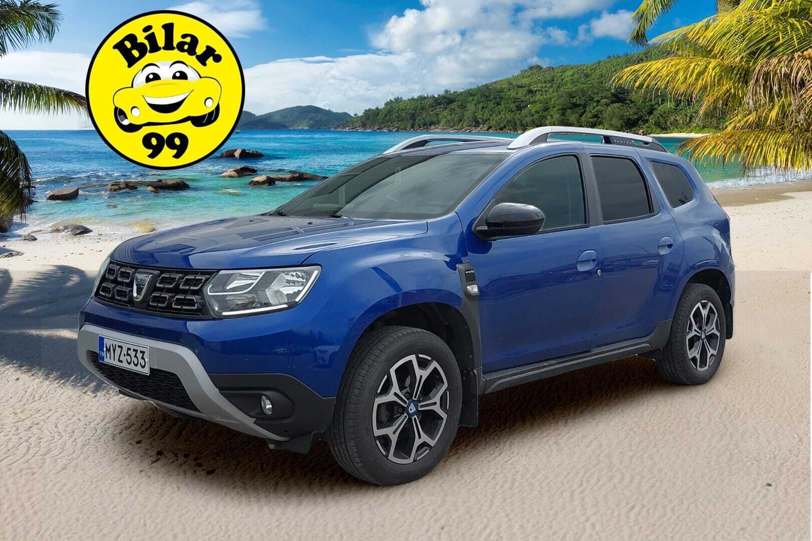 Dacia Duster 2021 10 Blue dCi 115 4x4 - Binar-Lisälämmitin / Suomiauto / Vetokoukku / P.Kamera / Vakkari / Navi / Juuri saapunut Tampereelle!