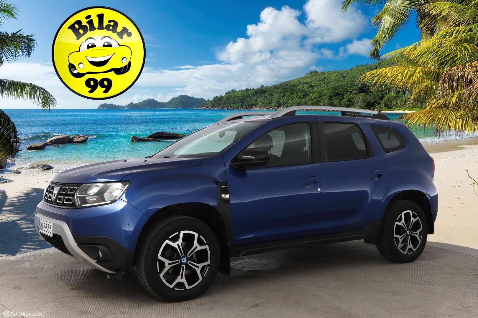 Dacia Duster 2021 10 Blue dCi 115 4x4 - Binar-Lisälämmitin / Suomiauto / Vetokoukku / P.Kamera / Vakkari / Navi / Juuri saapunut Tampereelle!